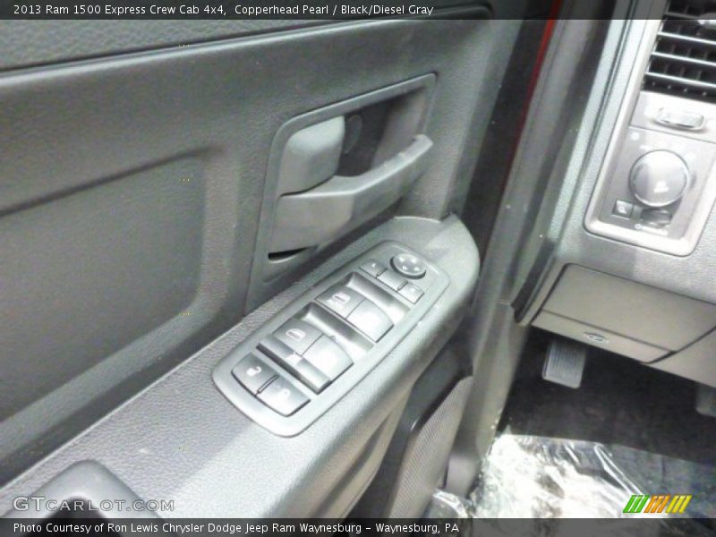 Copperhead Pearl / Black/Diesel Gray 2013 Ram 1500 Express Crew Cab 4x4