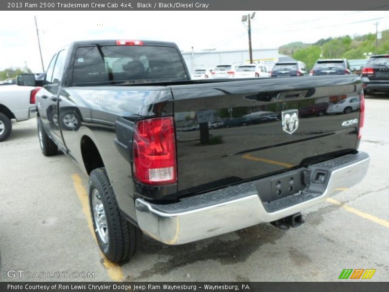 Black / Black/Diesel Gray 2013 Ram 2500 Tradesman Crew Cab 4x4