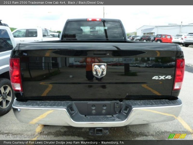 Black / Black/Diesel Gray 2013 Ram 2500 Tradesman Crew Cab 4x4