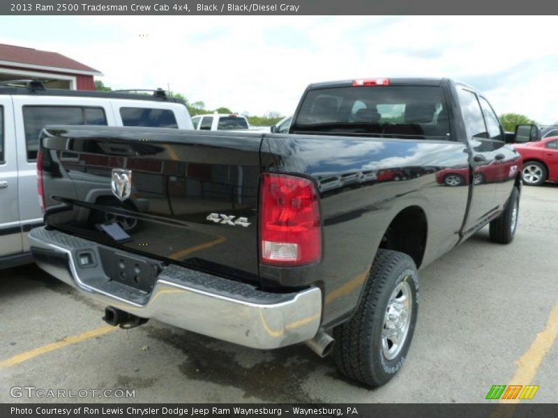 Black / Black/Diesel Gray 2013 Ram 2500 Tradesman Crew Cab 4x4