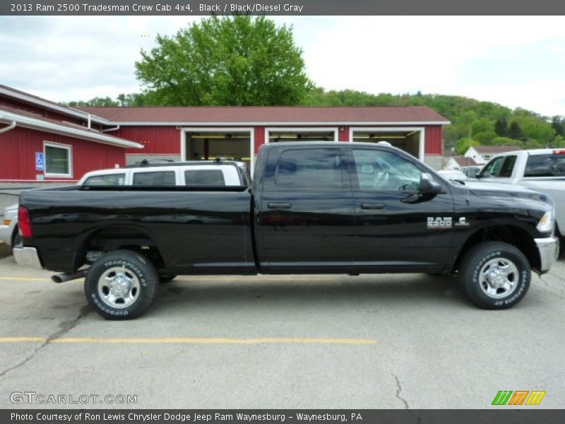 Black / Black/Diesel Gray 2013 Ram 2500 Tradesman Crew Cab 4x4
