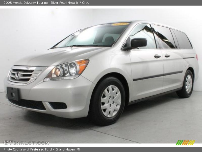 Silver Pearl Metallic / Gray 2008 Honda Odyssey Touring