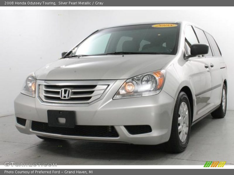 Silver Pearl Metallic / Gray 2008 Honda Odyssey Touring