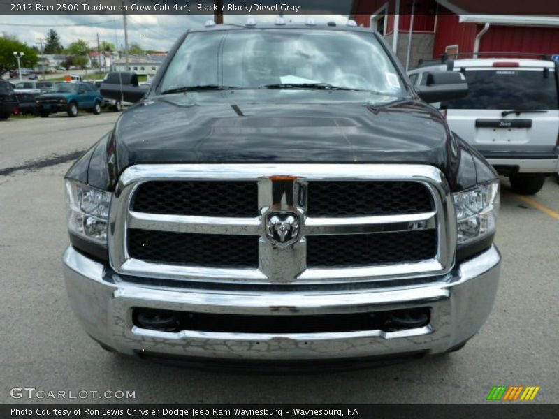 Black / Black/Diesel Gray 2013 Ram 2500 Tradesman Crew Cab 4x4