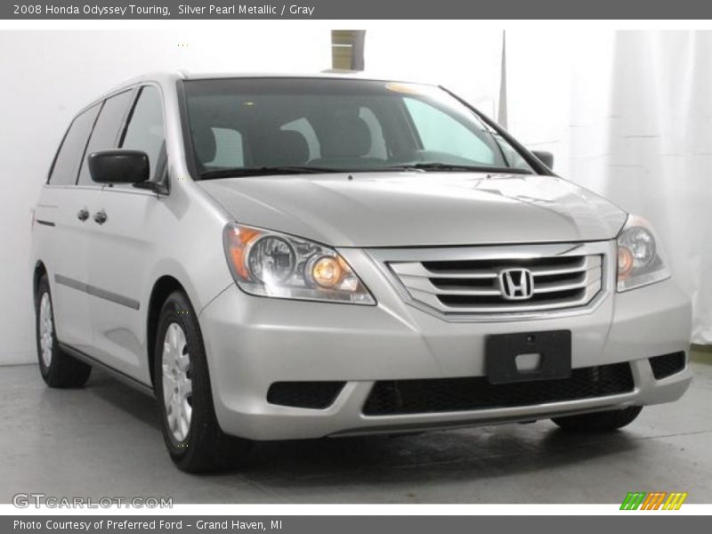Silver Pearl Metallic / Gray 2008 Honda Odyssey Touring
