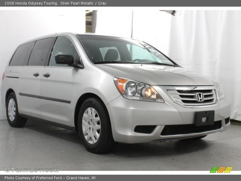 Silver Pearl Metallic / Gray 2008 Honda Odyssey Touring