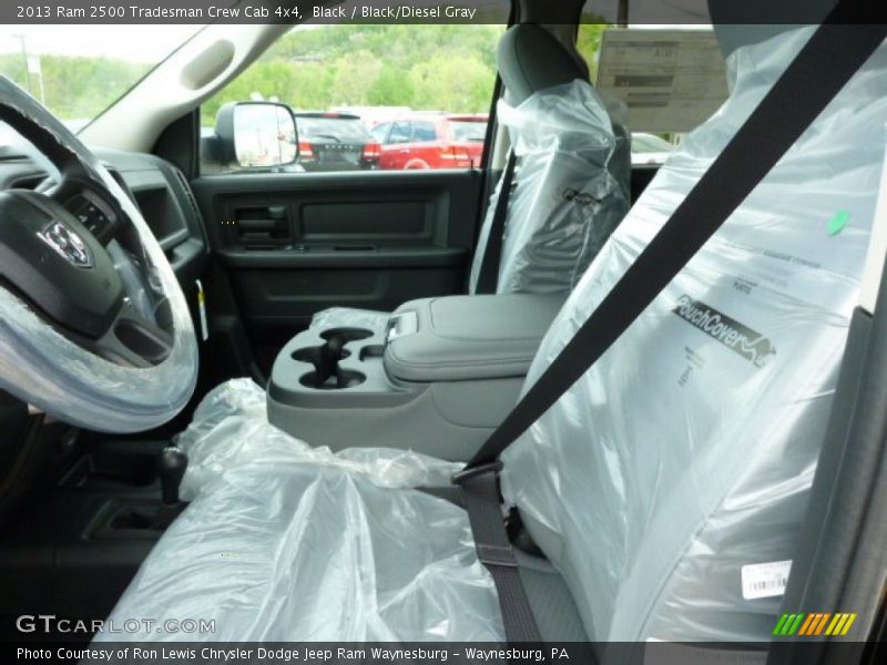 Black / Black/Diesel Gray 2013 Ram 2500 Tradesman Crew Cab 4x4