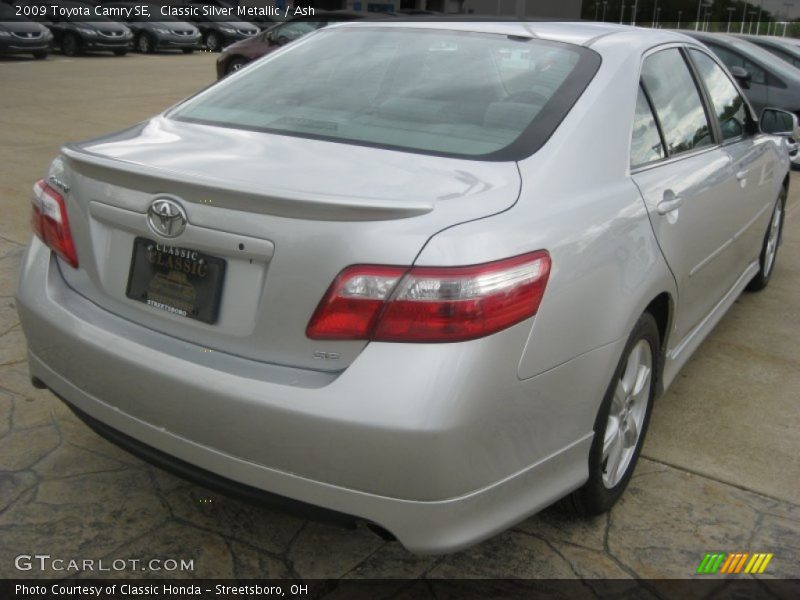 Classic Silver Metallic / Ash 2009 Toyota Camry SE