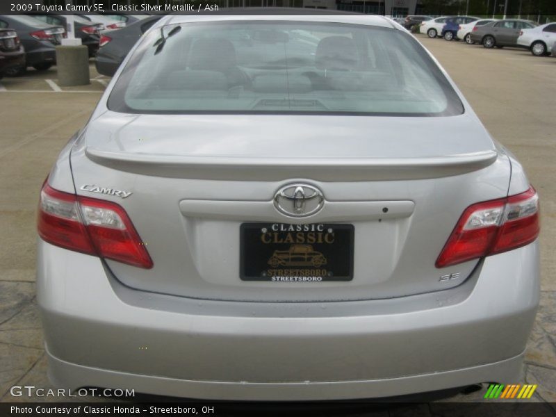 Classic Silver Metallic / Ash 2009 Toyota Camry SE