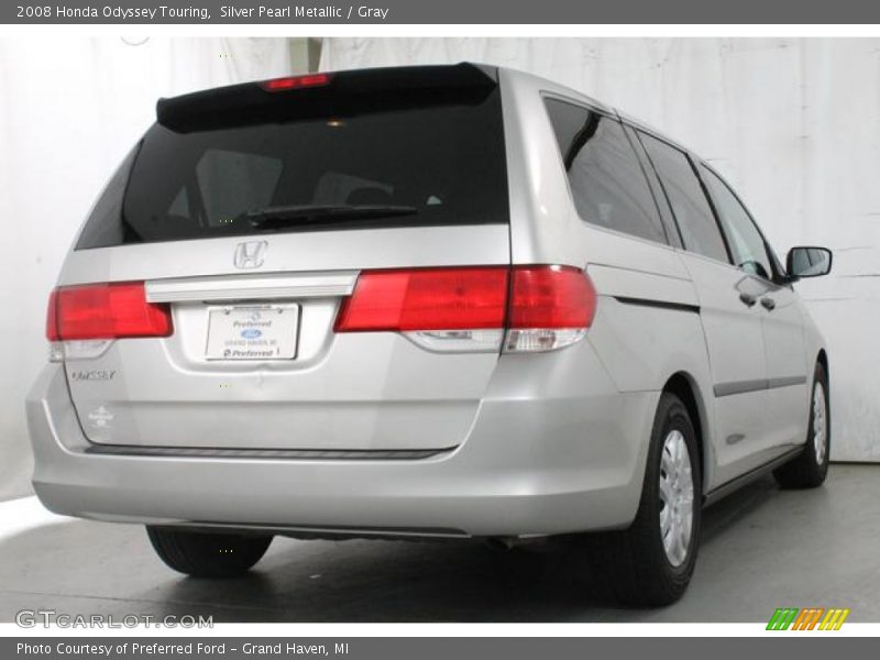 Silver Pearl Metallic / Gray 2008 Honda Odyssey Touring