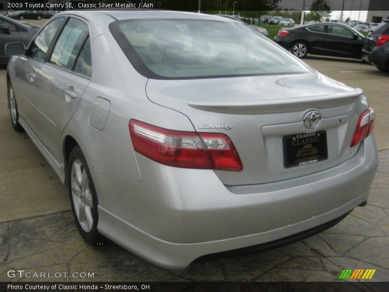 Classic Silver Metallic / Ash 2009 Toyota Camry SE