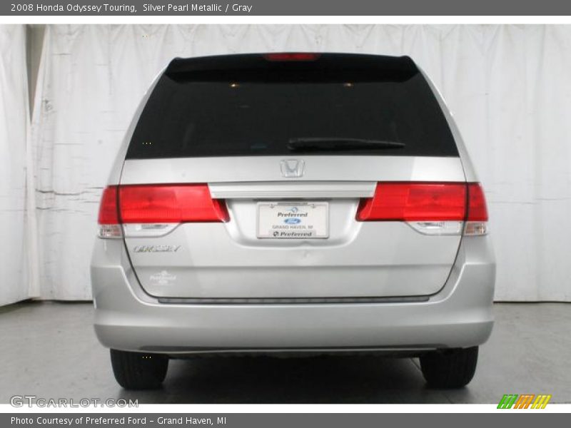 Silver Pearl Metallic / Gray 2008 Honda Odyssey Touring