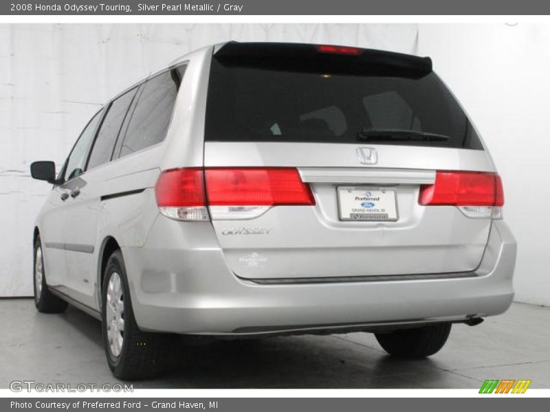Silver Pearl Metallic / Gray 2008 Honda Odyssey Touring