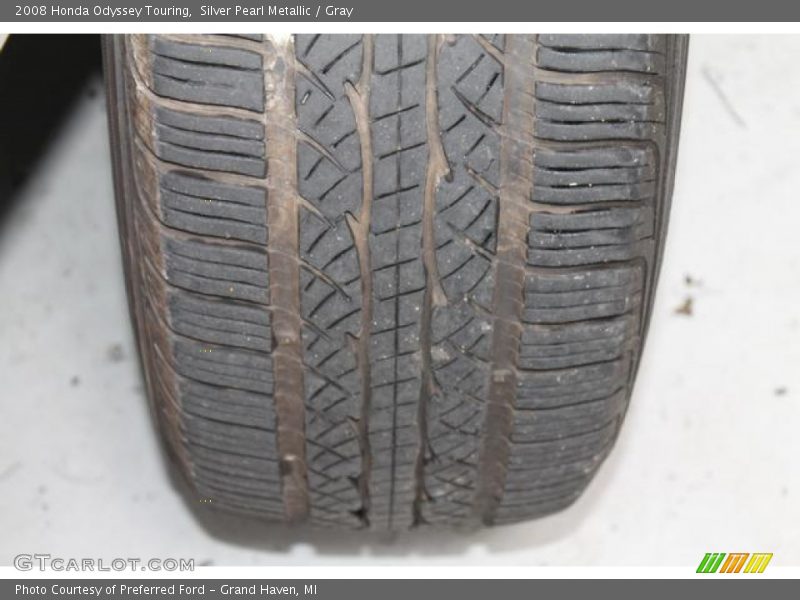 Silver Pearl Metallic / Gray 2008 Honda Odyssey Touring