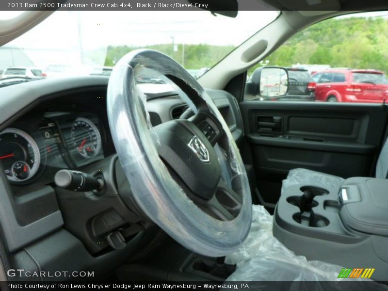 Black / Black/Diesel Gray 2013 Ram 2500 Tradesman Crew Cab 4x4