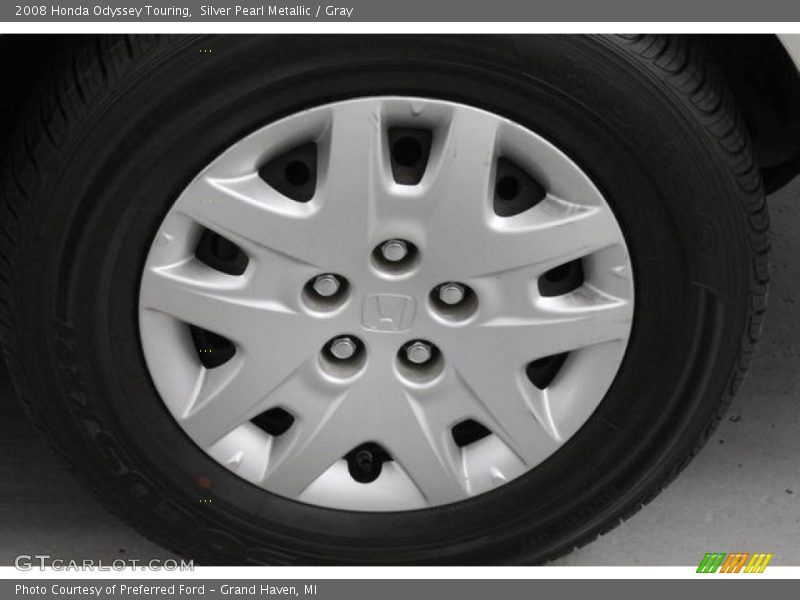 Silver Pearl Metallic / Gray 2008 Honda Odyssey Touring
