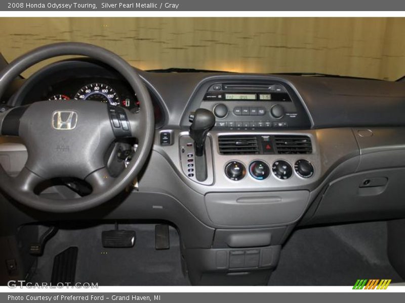Silver Pearl Metallic / Gray 2008 Honda Odyssey Touring