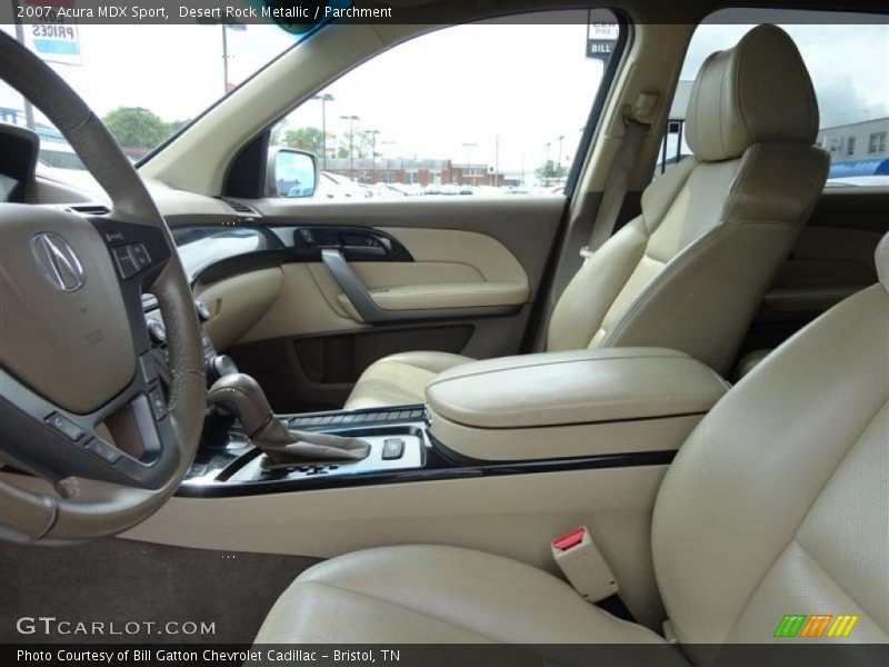 Desert Rock Metallic / Parchment 2007 Acura MDX Sport