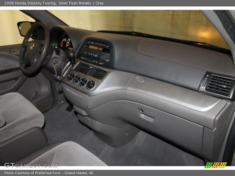 Silver Pearl Metallic / Gray 2008 Honda Odyssey Touring