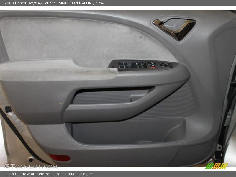 Silver Pearl Metallic / Gray 2008 Honda Odyssey Touring