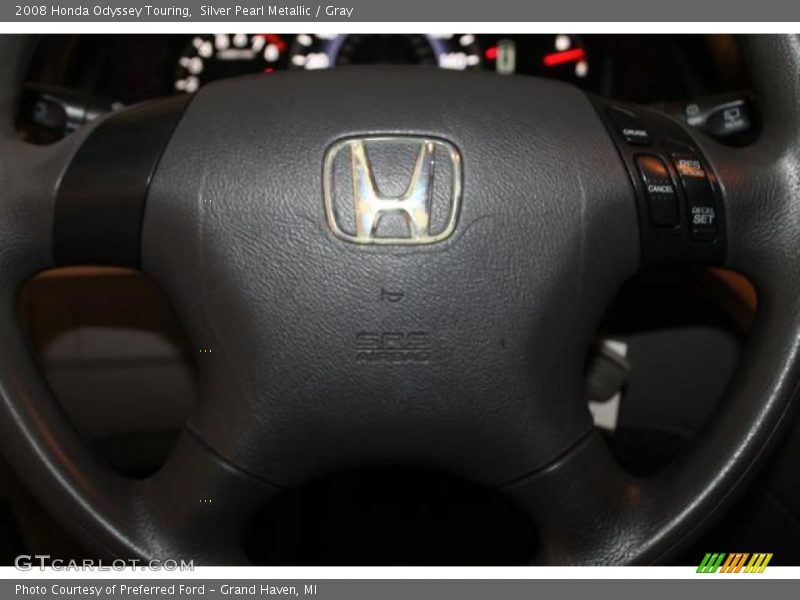 Silver Pearl Metallic / Gray 2008 Honda Odyssey Touring