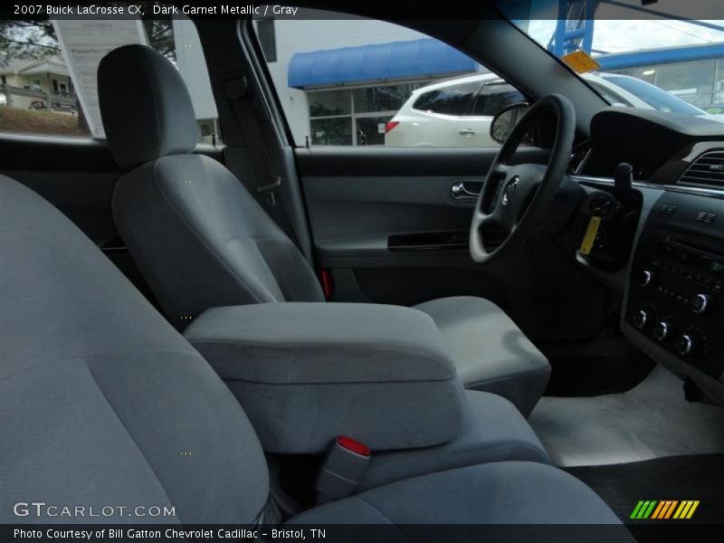 Dark Garnet Metallic / Gray 2007 Buick LaCrosse CX