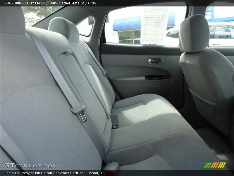 Dark Garnet Metallic / Gray 2007 Buick LaCrosse CX