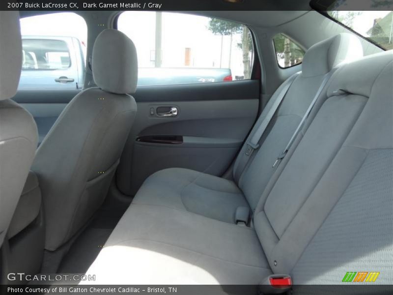 Dark Garnet Metallic / Gray 2007 Buick LaCrosse CX