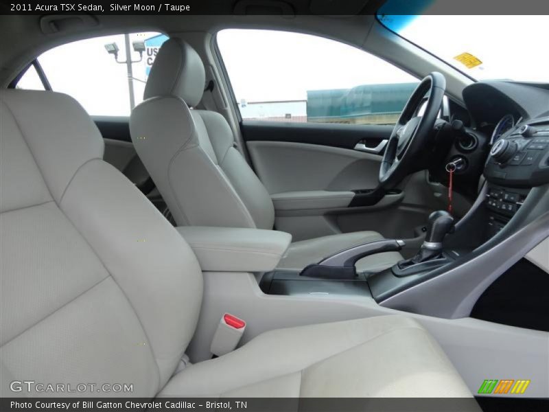Silver Moon / Taupe 2011 Acura TSX Sedan