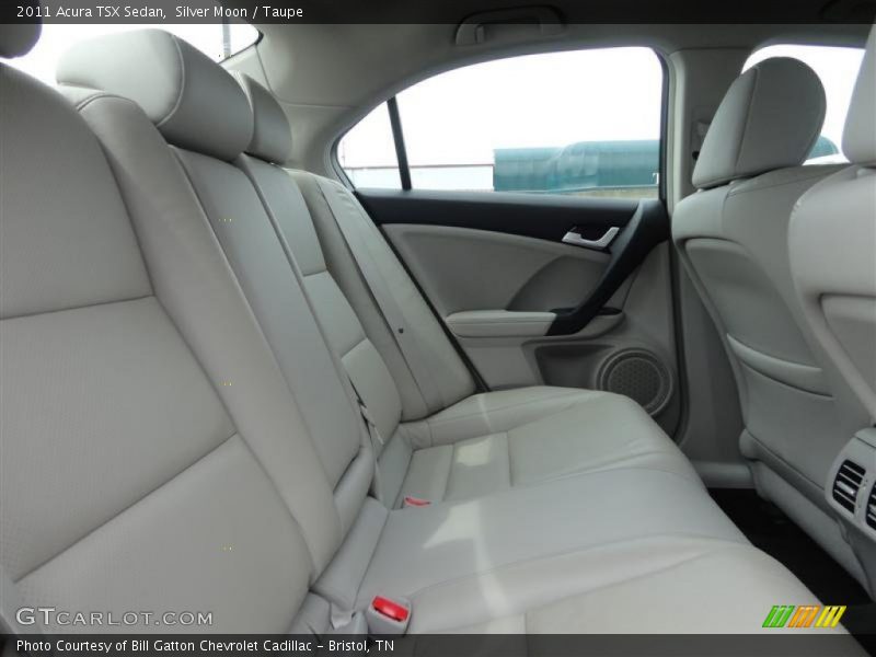Silver Moon / Taupe 2011 Acura TSX Sedan