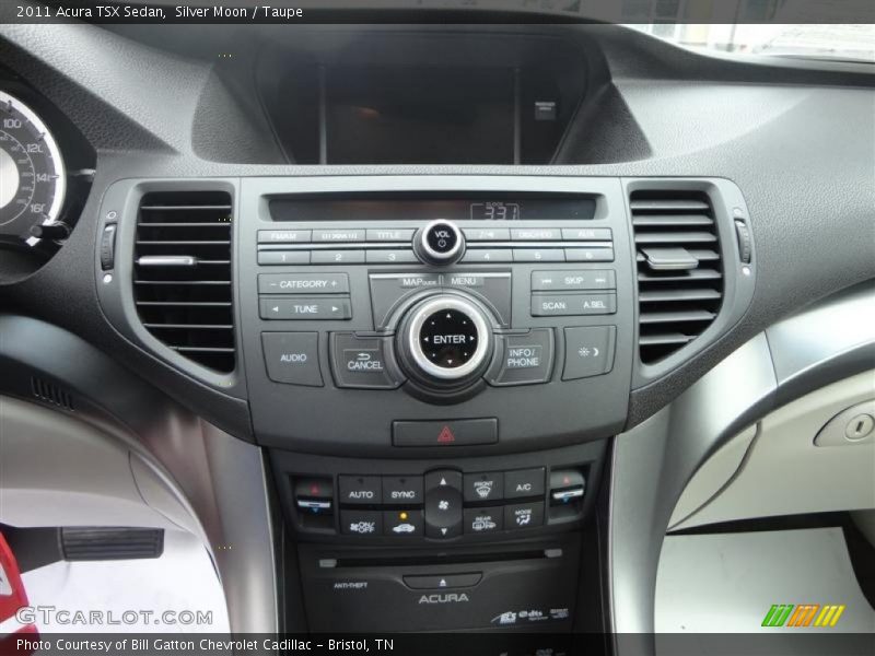 Silver Moon / Taupe 2011 Acura TSX Sedan