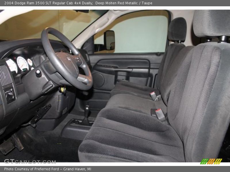  2004 Ram 3500 SLT Regular Cab 4x4 Dually Taupe Interior