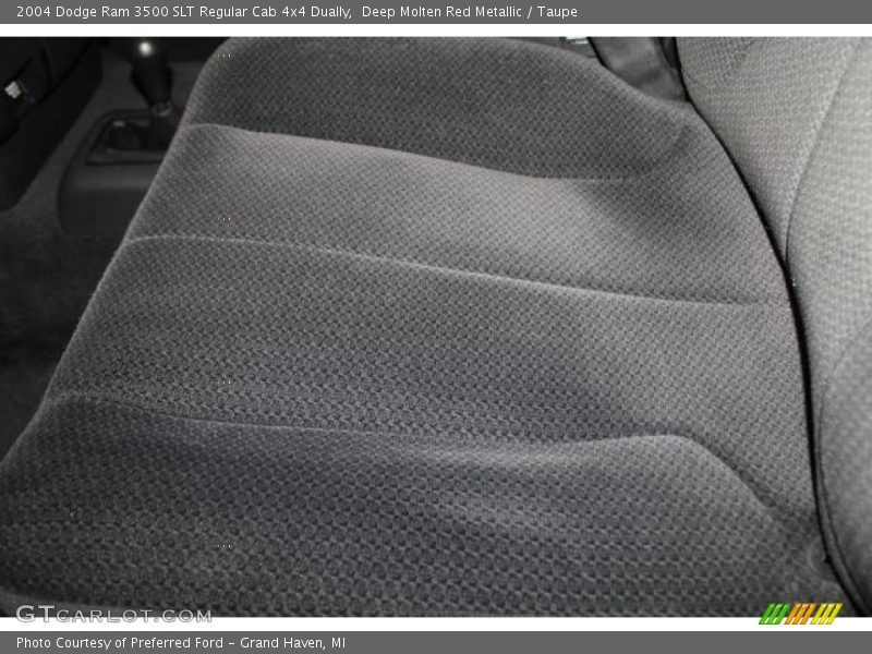 Deep Molten Red Metallic / Taupe 2004 Dodge Ram 3500 SLT Regular Cab 4x4 Dually