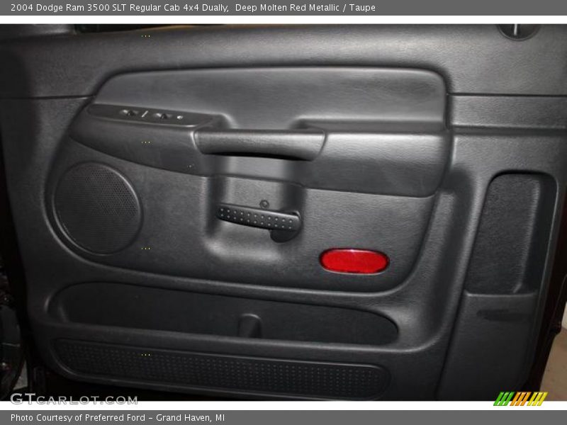 Deep Molten Red Metallic / Taupe 2004 Dodge Ram 3500 SLT Regular Cab 4x4 Dually