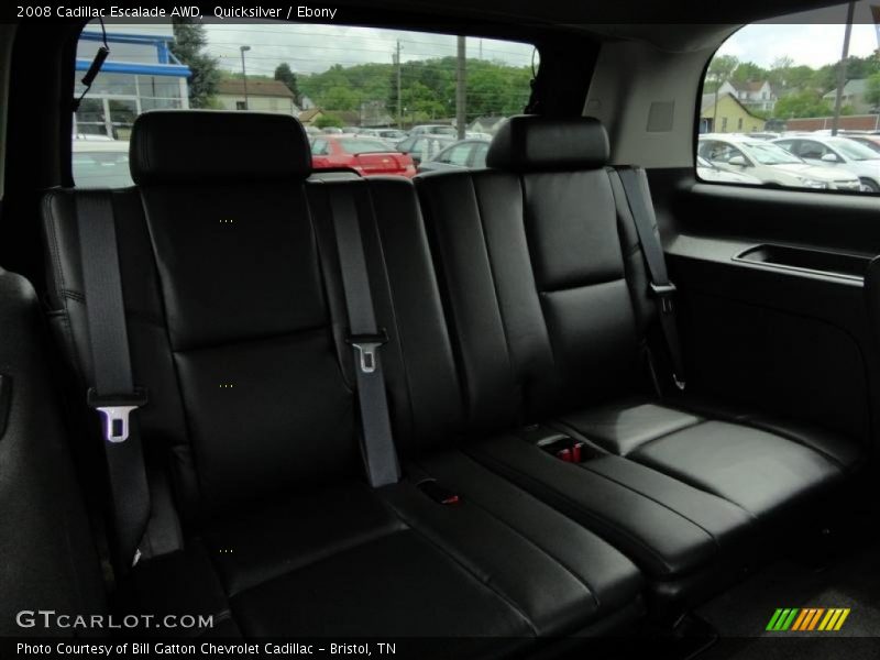 Quicksilver / Ebony 2008 Cadillac Escalade AWD