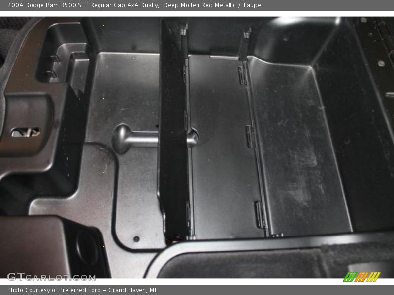 Deep Molten Red Metallic / Taupe 2004 Dodge Ram 3500 SLT Regular Cab 4x4 Dually