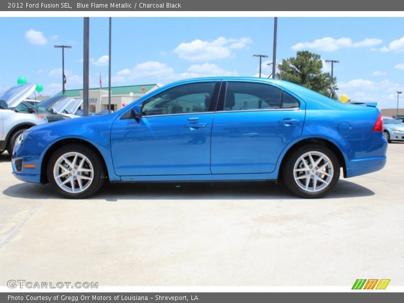  2012 Fusion SEL Blue Flame Metallic