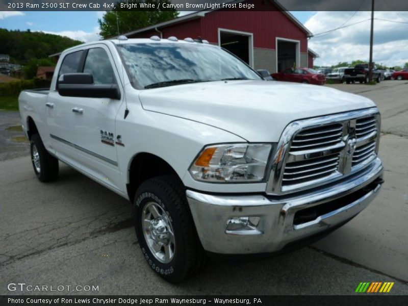 Front 3/4 View of 2013 2500 SLT Crew Cab 4x4