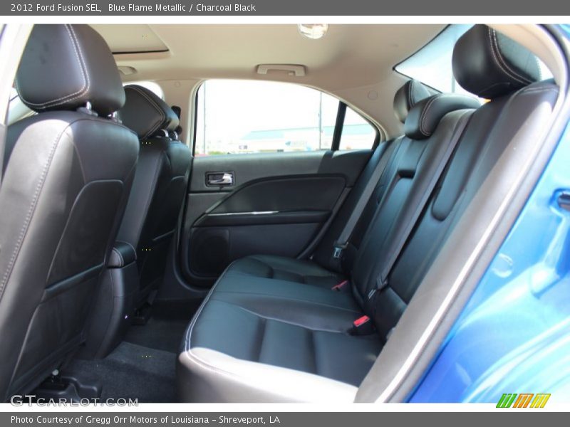 Rear Seat of 2012 Fusion SEL
