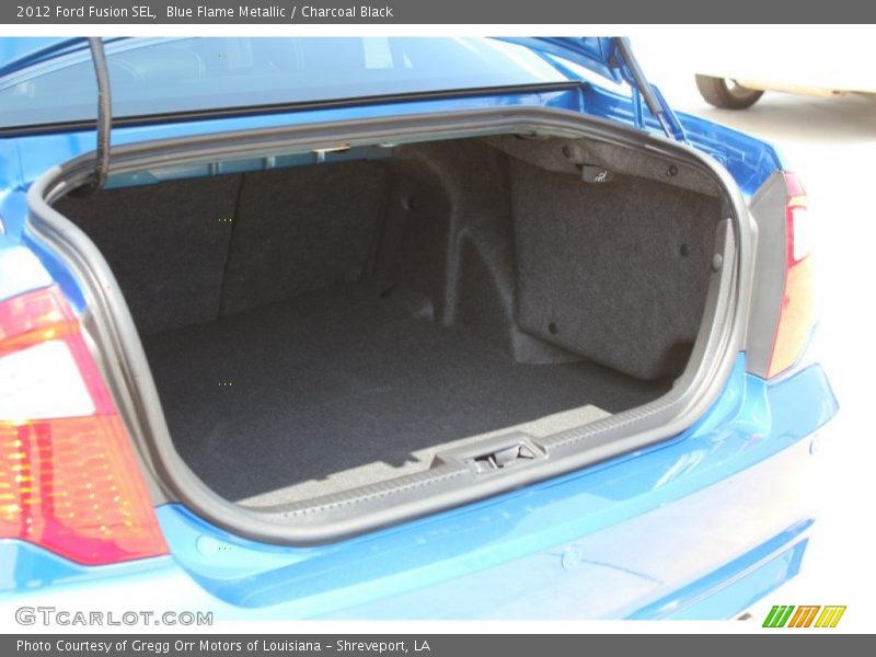 2012 Fusion SEL Trunk