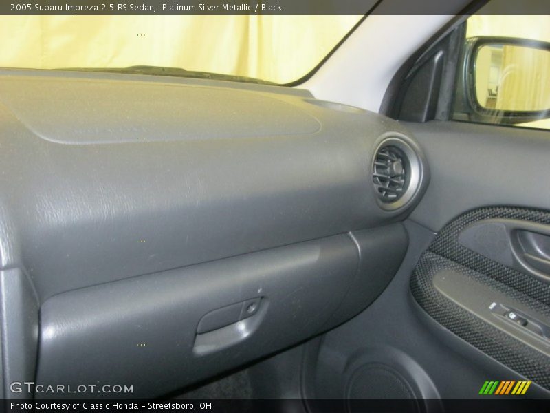 Platinum Silver Metallic / Black 2005 Subaru Impreza 2.5 RS Sedan