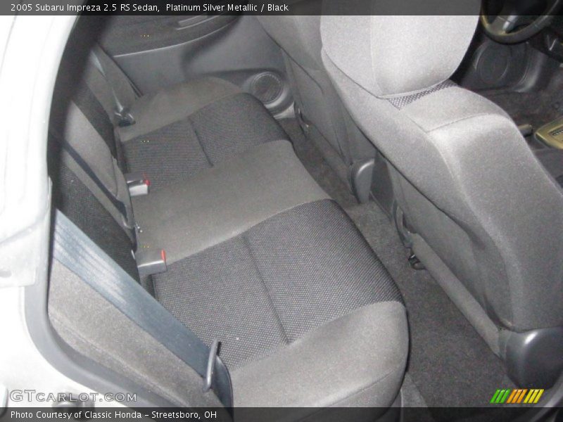 Platinum Silver Metallic / Black 2005 Subaru Impreza 2.5 RS Sedan