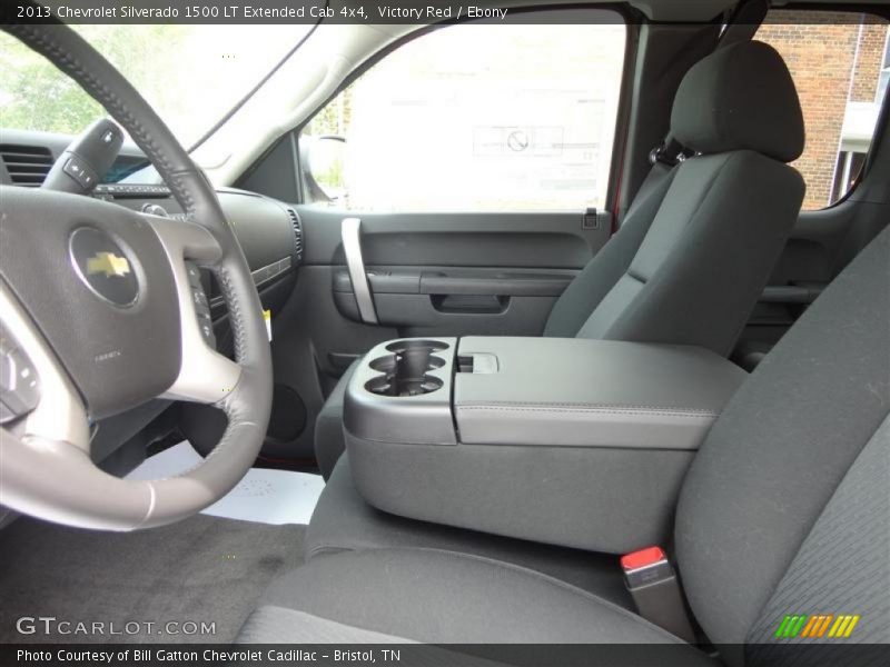 Victory Red / Ebony 2013 Chevrolet Silverado 1500 LT Extended Cab 4x4