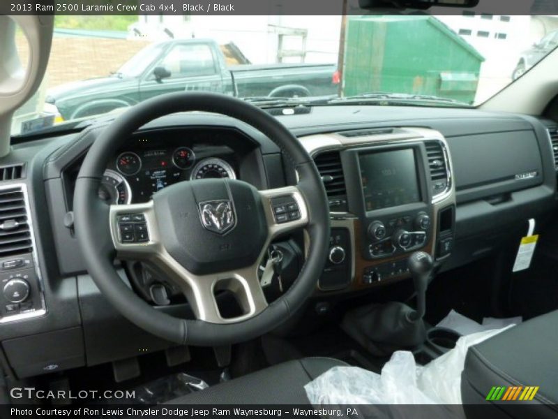 Black / Black 2013 Ram 2500 Laramie Crew Cab 4x4