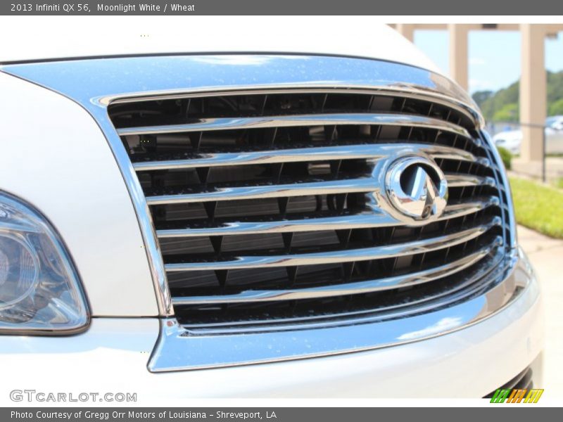 Moonlight White / Wheat 2013 Infiniti QX 56
