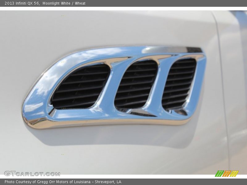Moonlight White / Wheat 2013 Infiniti QX 56