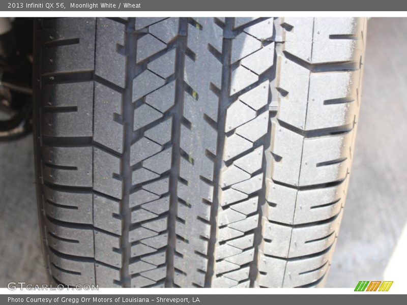 Moonlight White / Wheat 2013 Infiniti QX 56