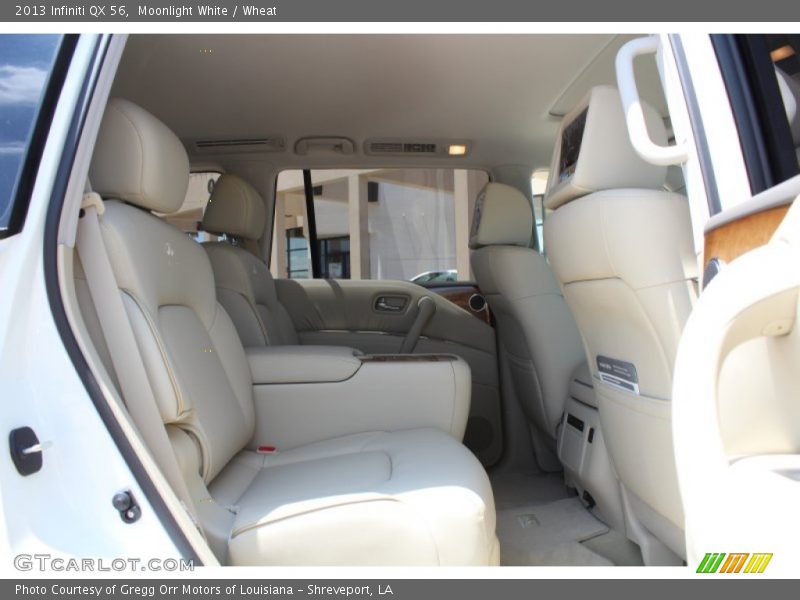 Moonlight White / Wheat 2013 Infiniti QX 56