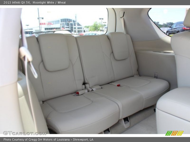 Moonlight White / Wheat 2013 Infiniti QX 56