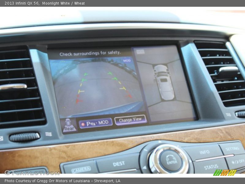 Moonlight White / Wheat 2013 Infiniti QX 56